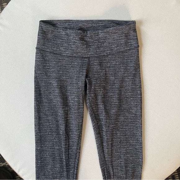 Lululemon Wunder Under Pant III Coco Pique Black White Leggings Size 6 Women’s - Picture 9 of 10